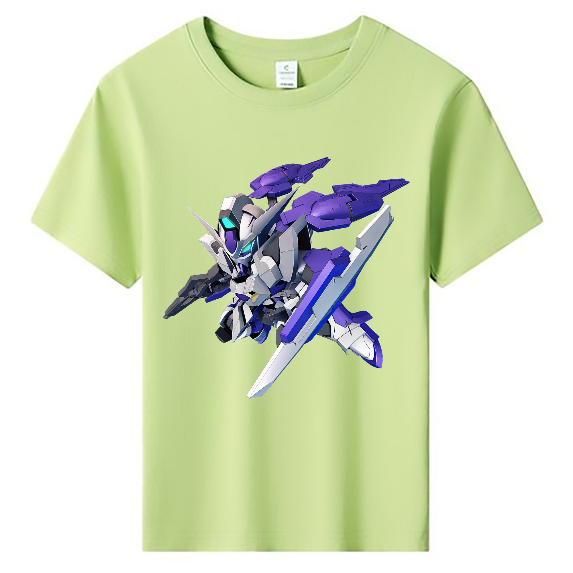 （画像用） 機動戦士ガンダム Mobile Suit Gundam 綿100％キッズTシャツ（フロントプリント）